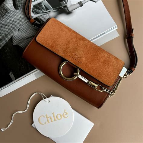 Chloe Faye Wallet on Strap 